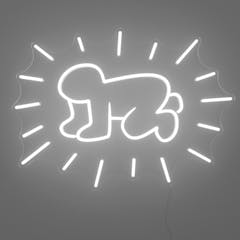 【LEDネオンサイン キース・へリング】LED Neon Radiant Baby